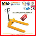 1.5 ton hand manual type Paper Roll Pallet Truck with strong steel material